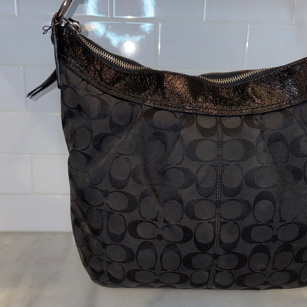 Coach Bag Purse Handbag Y2K Vintage Signature Ashley Hobo Crossbody Shoulder Bag - Picture 2 of 16